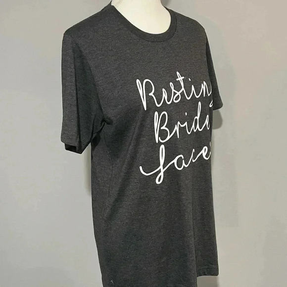 “Resting Bride Face” size M t-shirt, medium weight by Canvas EUC - Picture 10 of 11